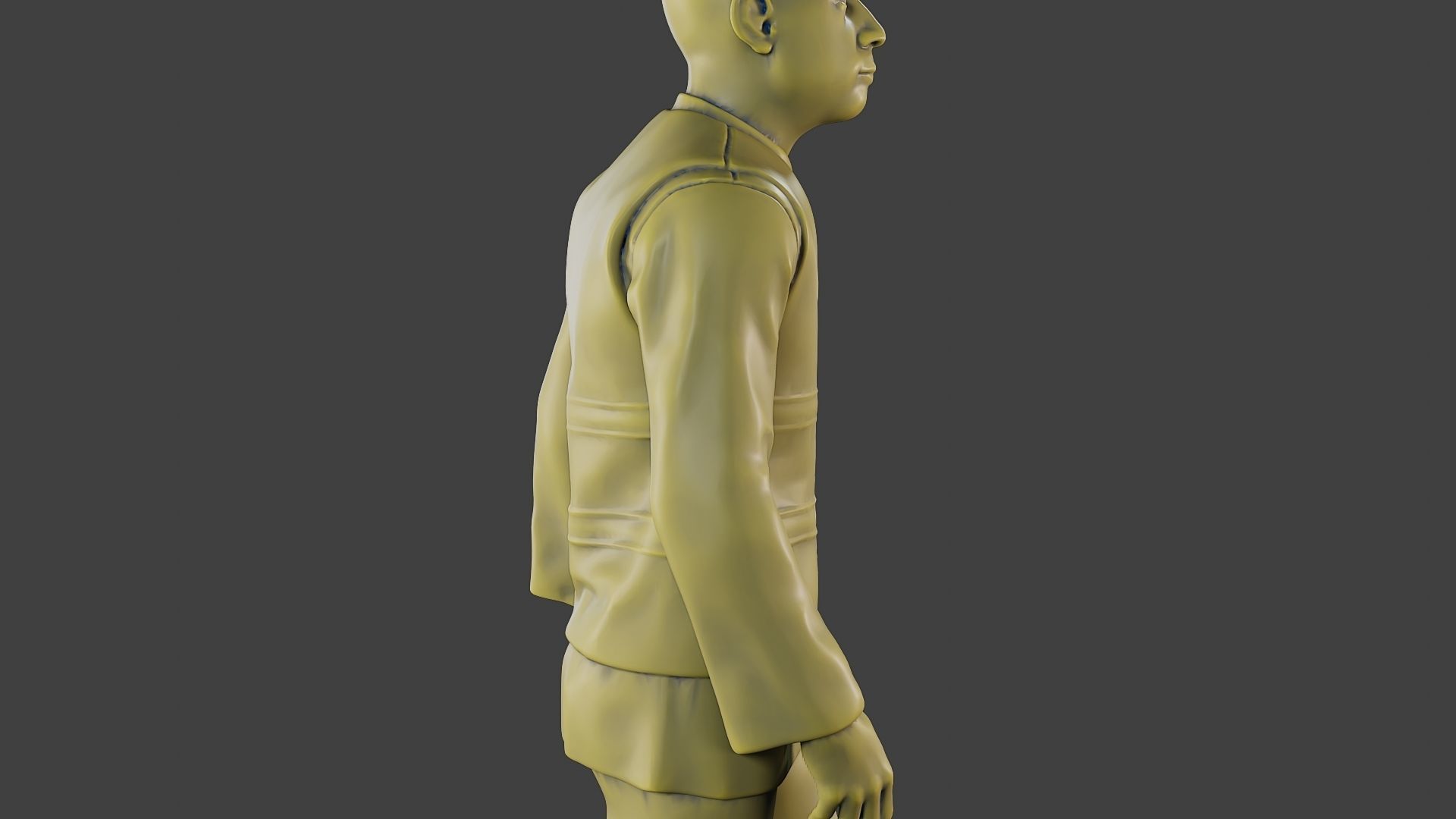 Male Security reflective vest MSRV 016 3D print model_20