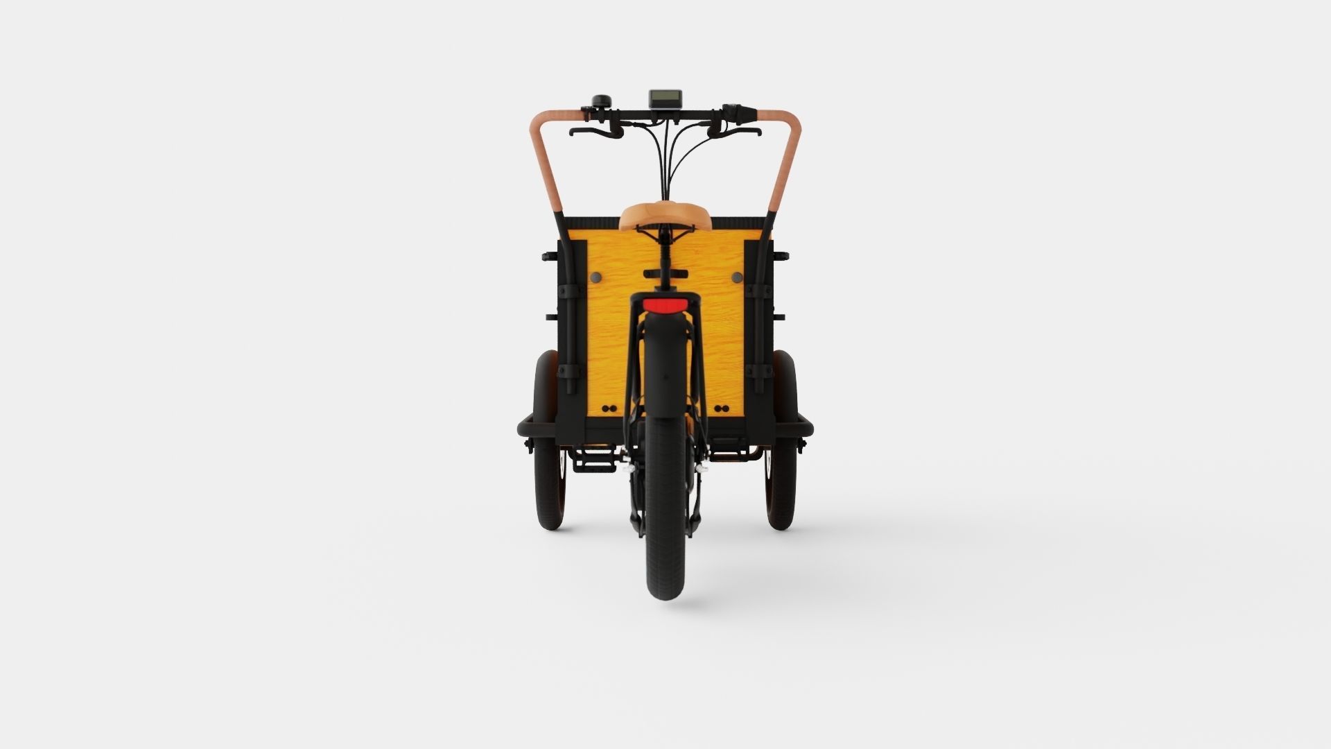 ECargo Squared Bike Low-poly 3D model_2