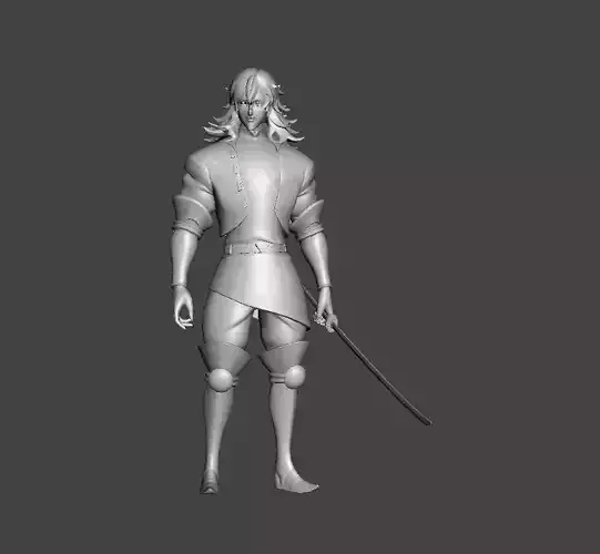 Deathpierce Holy Knight 3D Model