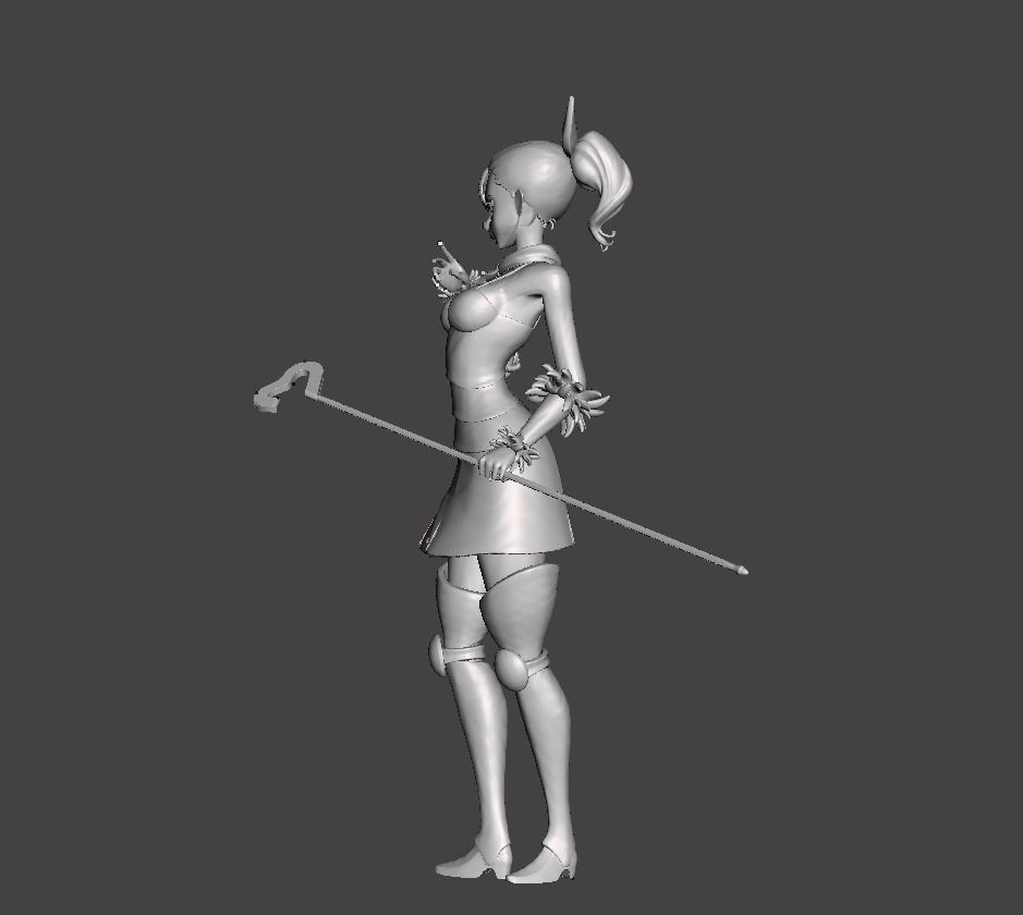 Deldry Holy Knight 3D Model 3D print model_2