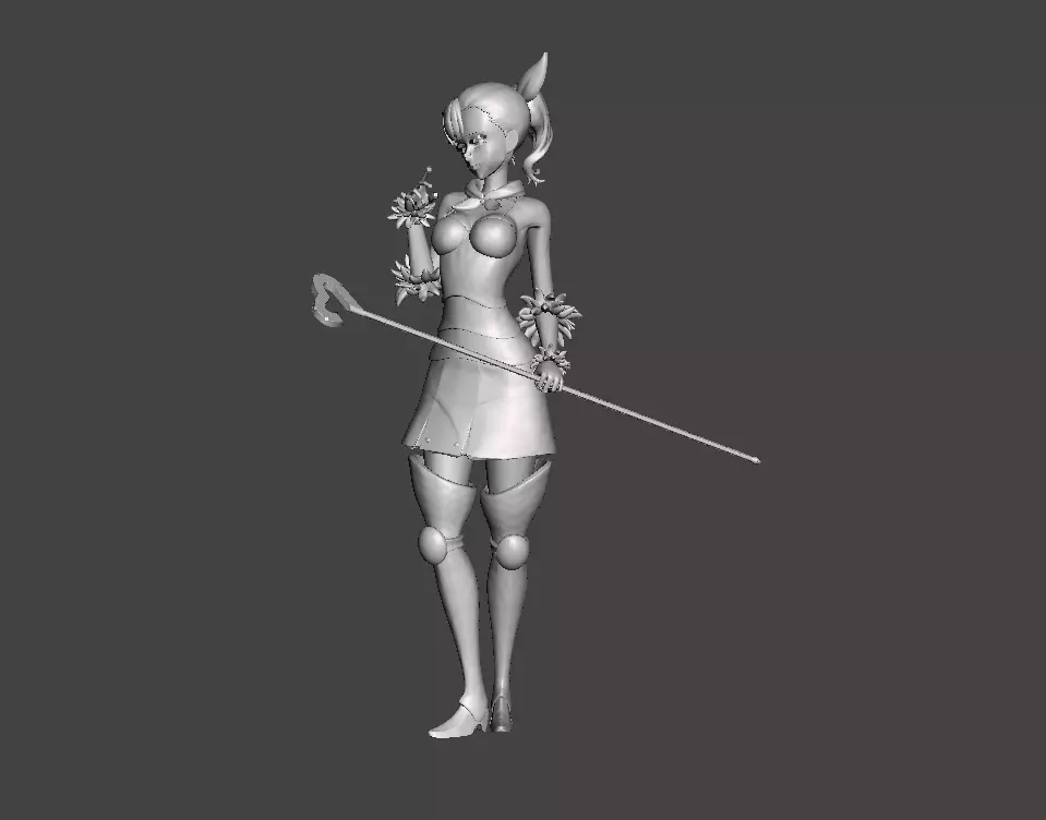 Deldry Holy Knight 3D Model 3D print model_0