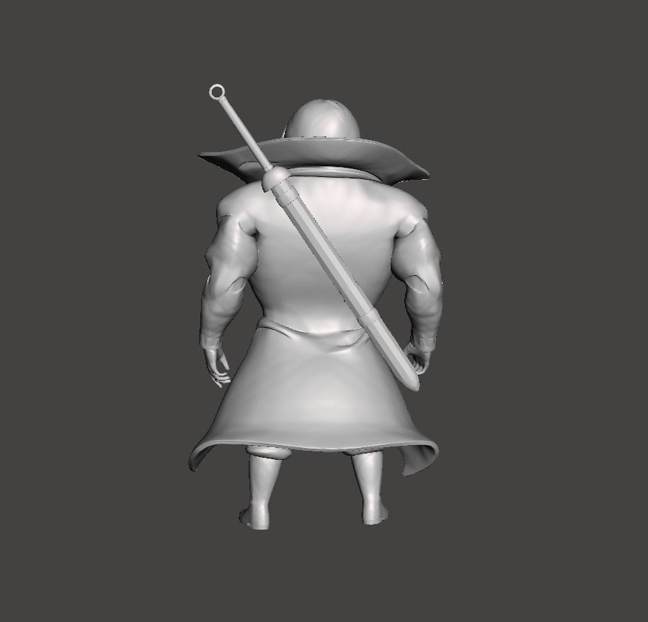 Waillo Holy Knight 3D Model 3D print model_1
