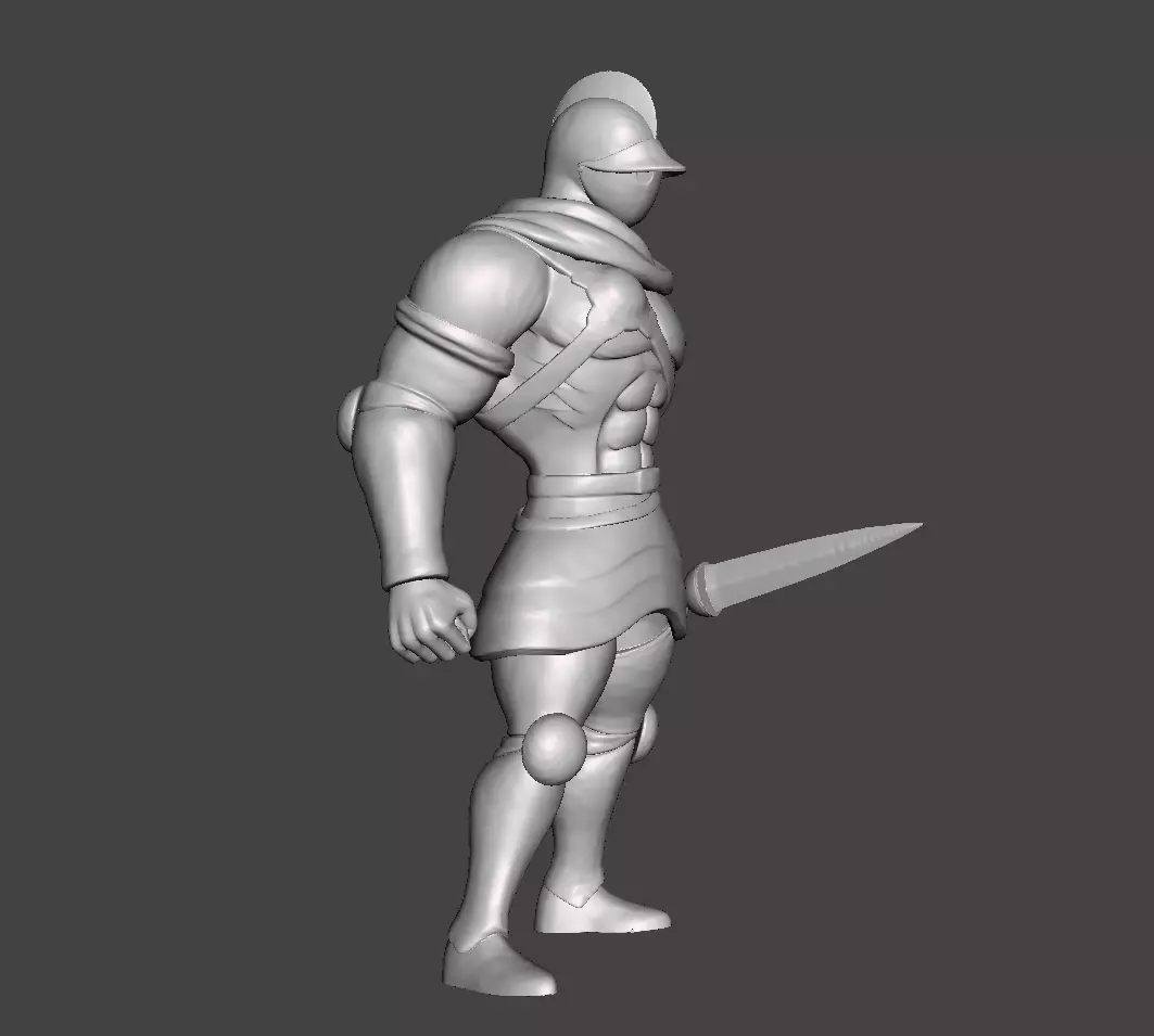 Griamore Masked 3D Model 3D print model