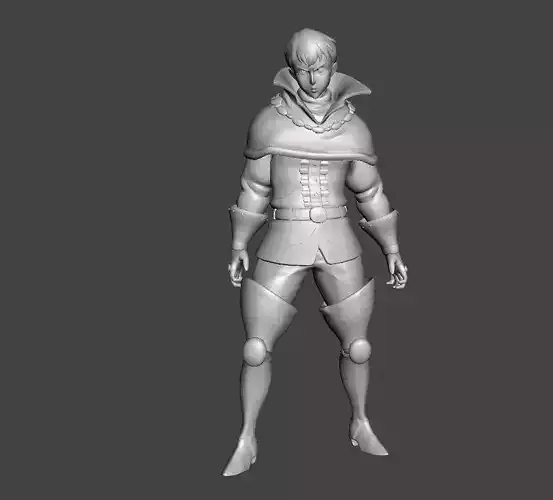 Gustaf Holy Knight 3D Model