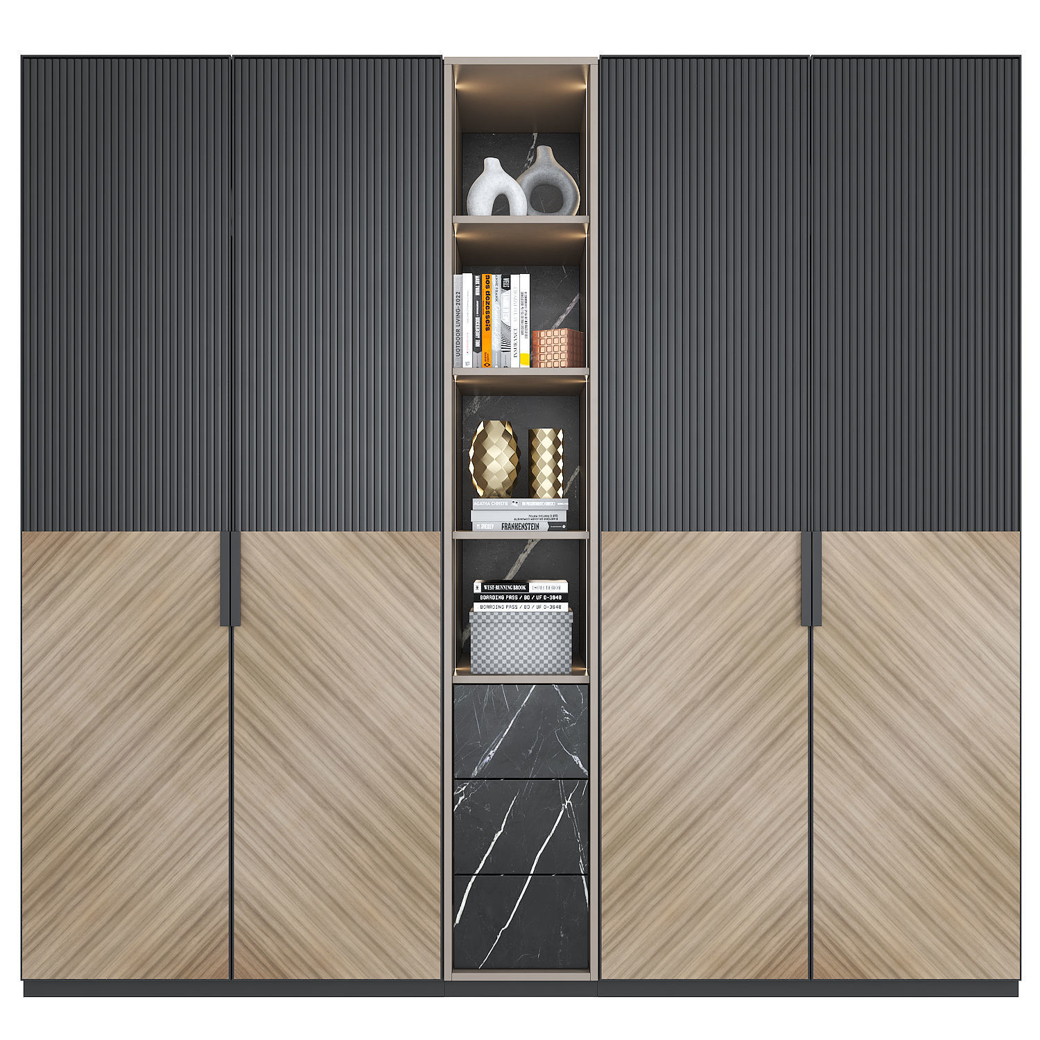 Furniture Composition 36 3D model_2