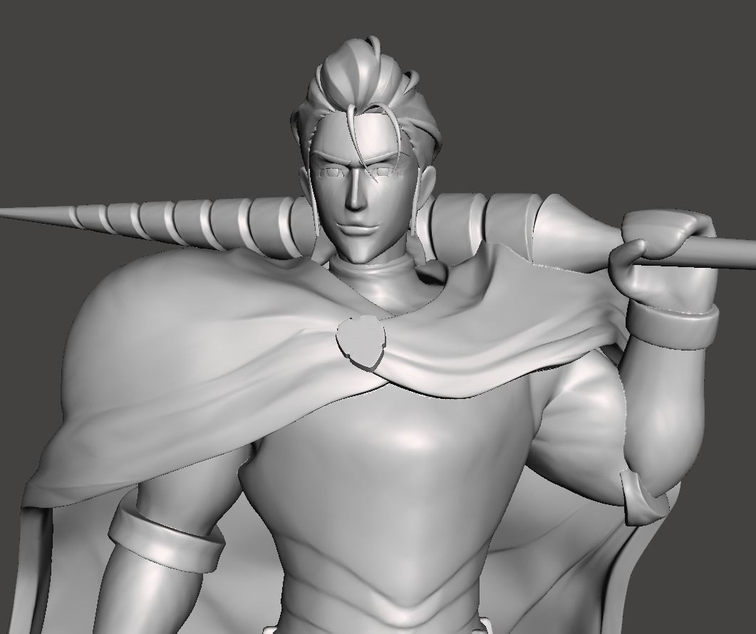 Howzer Holy Knight 3D Model 3D print model_2