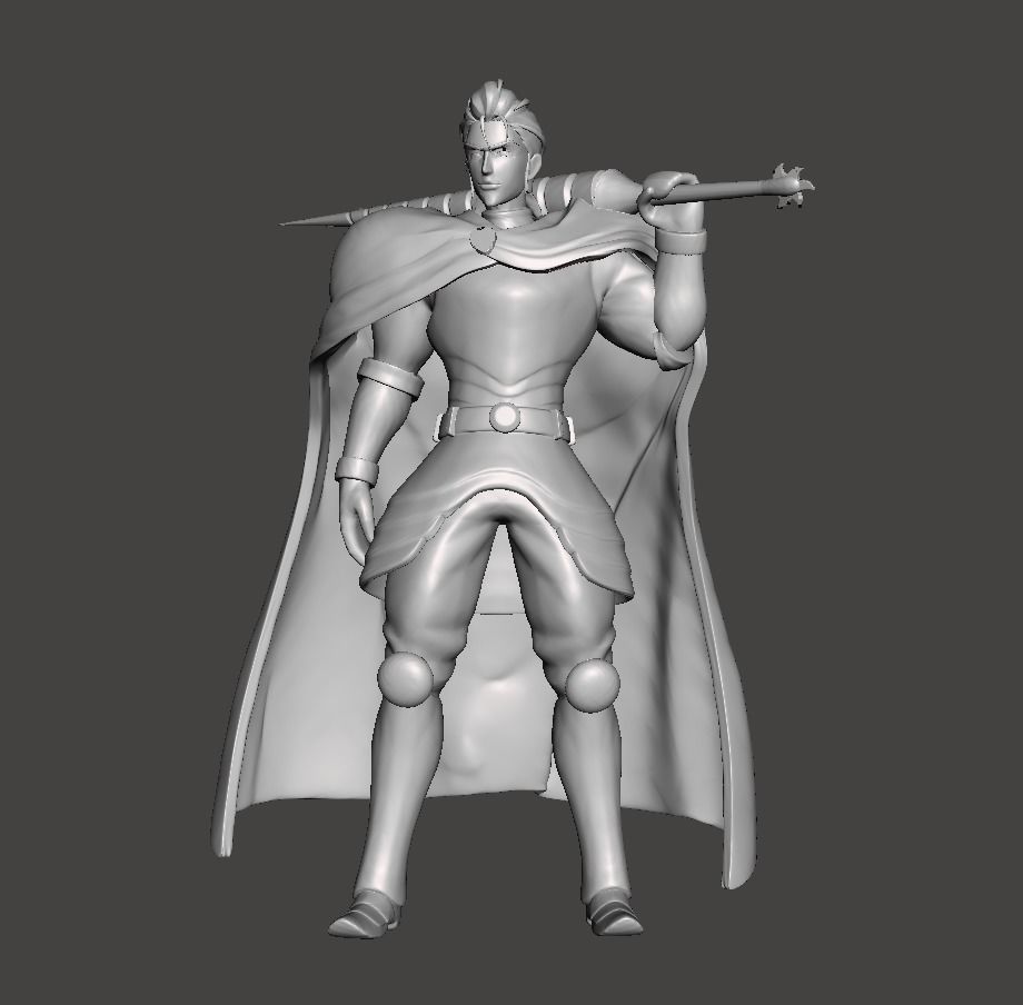 Howzer Holy Knight 3D Model 3D print model_1