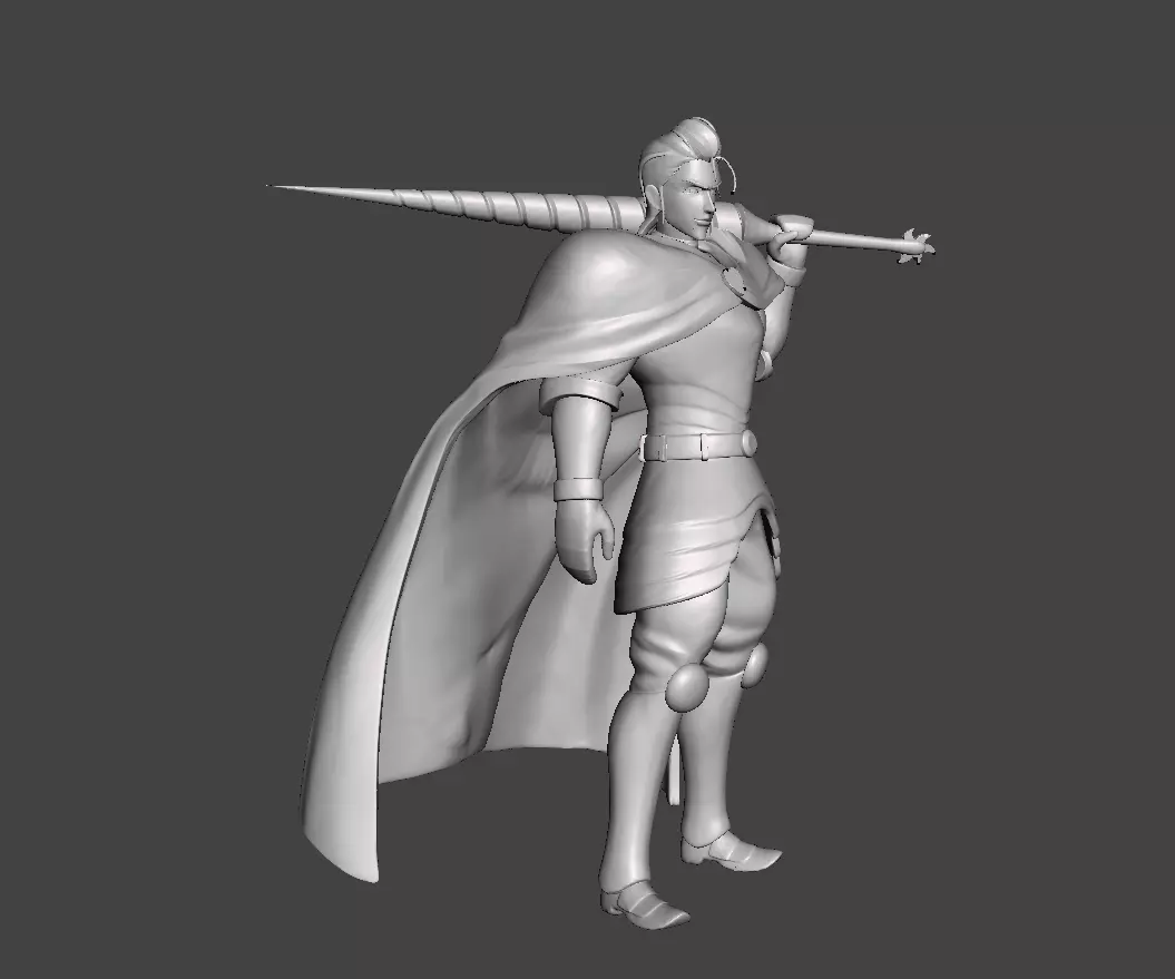 Howzer Holy Knight 3D Model 3D print model_0