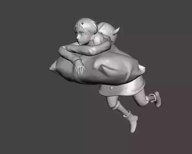 Fairy King Harlequin 3D Model 3D print model