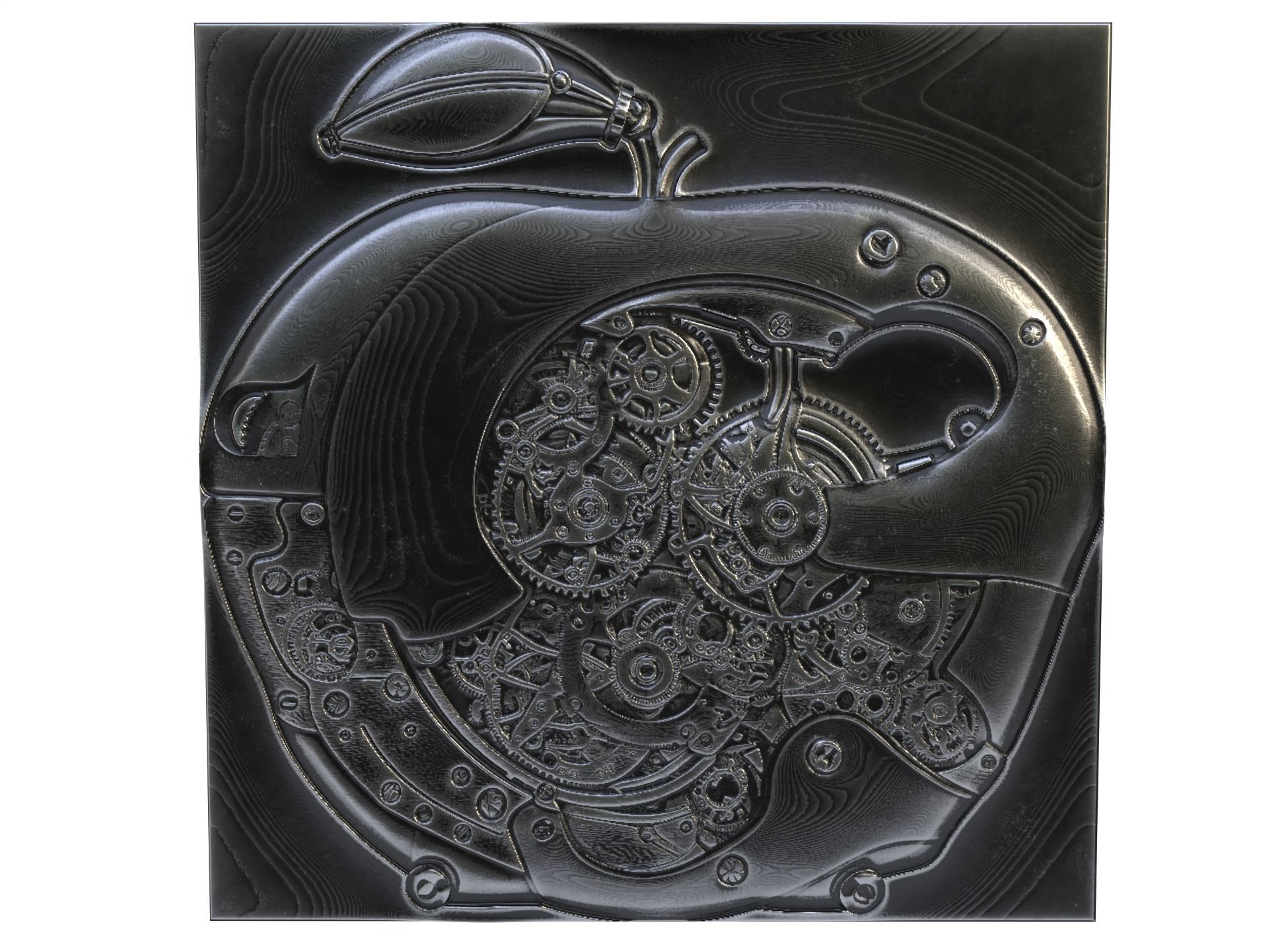 Decorative panel 47 3D model_2