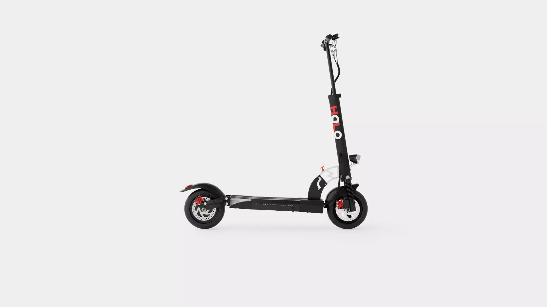 Halo M4 Lithium Electric Scooter Low-poly 3D model_0