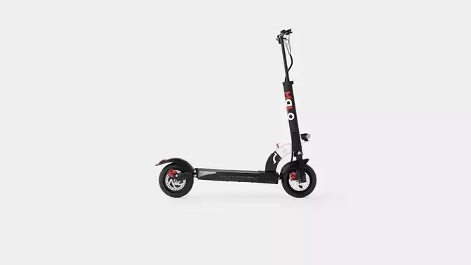 Halo M4 Lithium Electric Scooter Low-poly 3D model