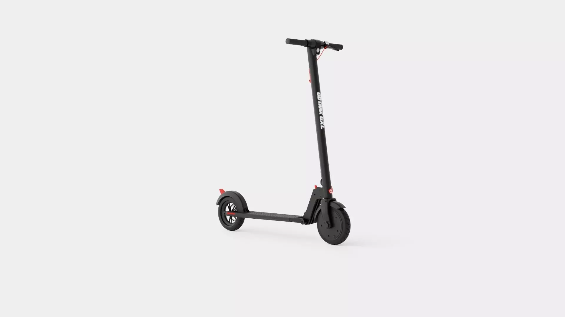 Gotrax Lithium Black Folding Adult Electric Scooter Low-poly 3D model