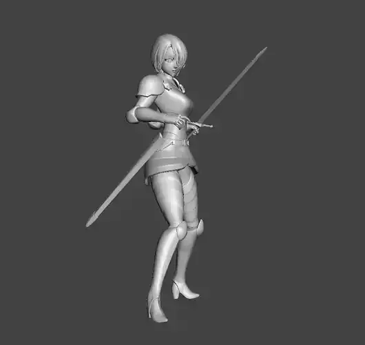 Liz Seven Deadly Sins 3D Model