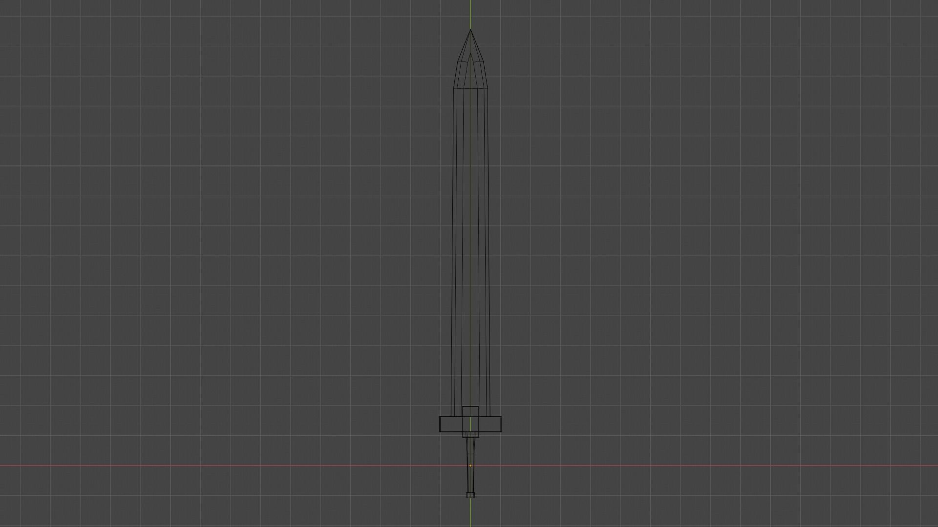 Young Guts Sword from Berserk Low-poly 3D model_12