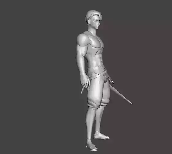 Rou Seven Deadly Sins 3D Model