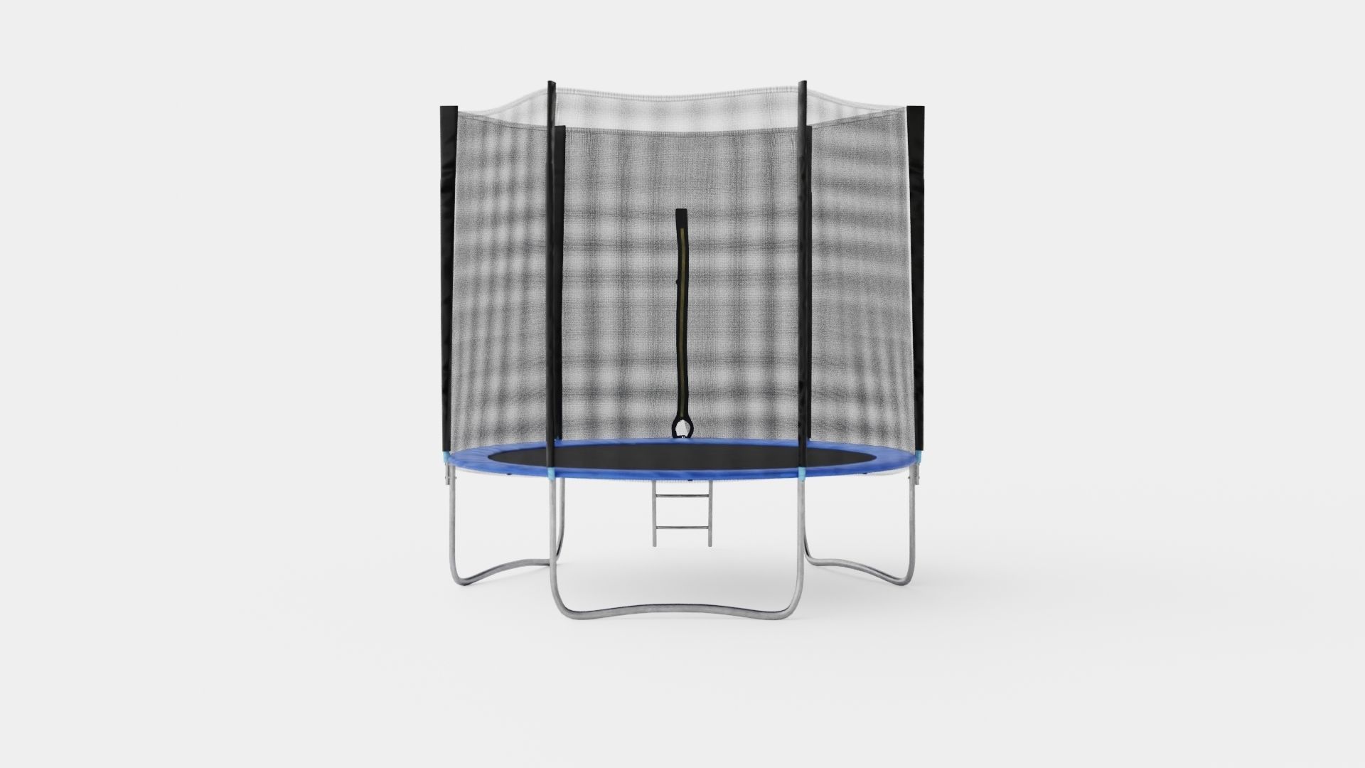 FB-Jump 8ft Trampoline Low-poly 3D model_4