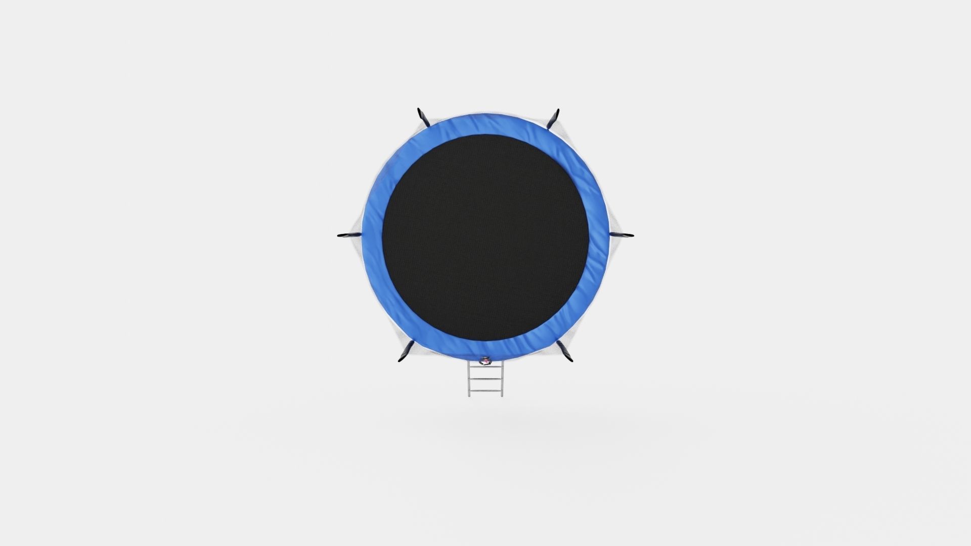 FB-Jump 8ft Trampoline Low-poly 3D model_5