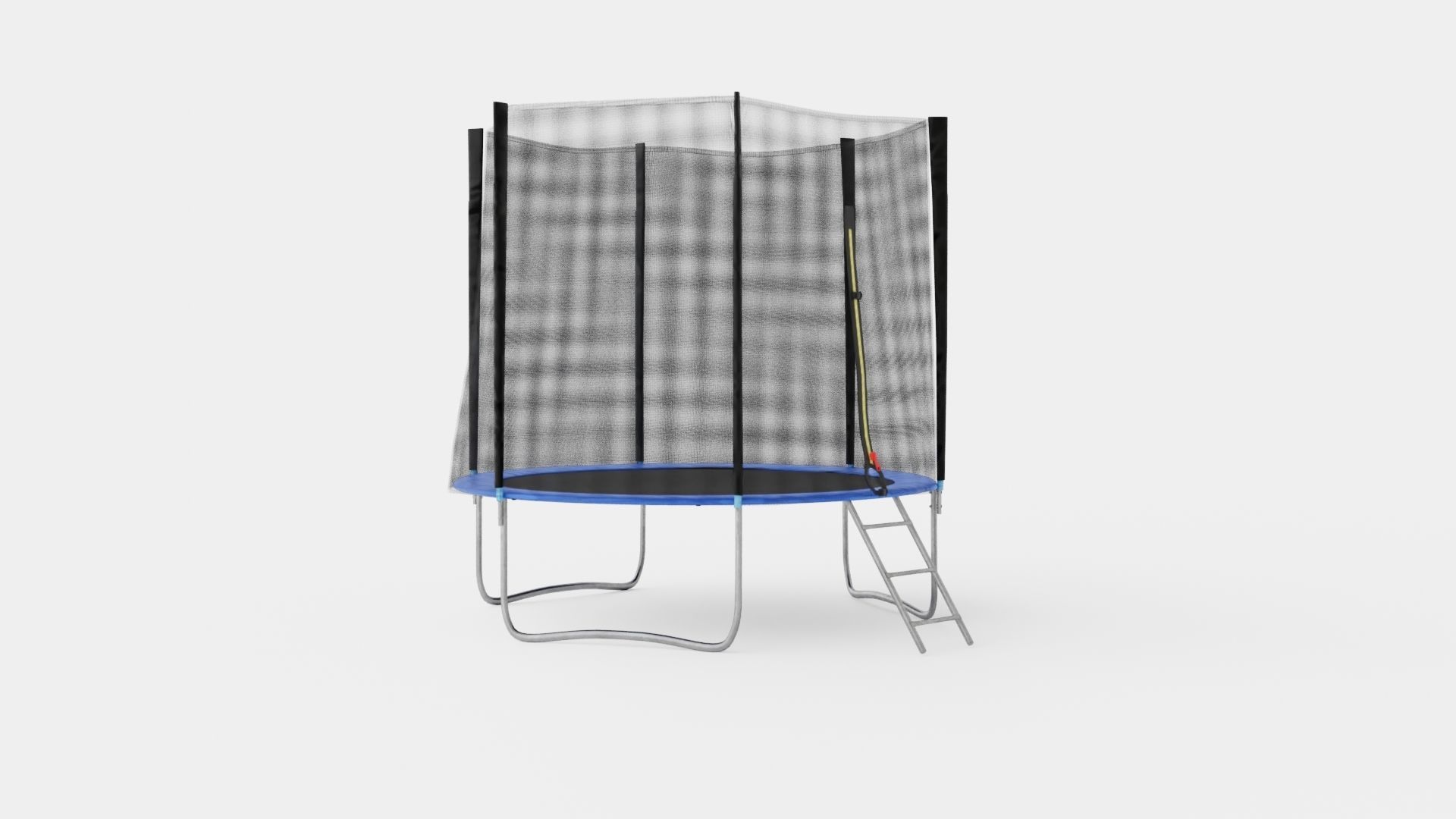 FB-Jump 8ft Trampoline Low-poly 3D model_1
