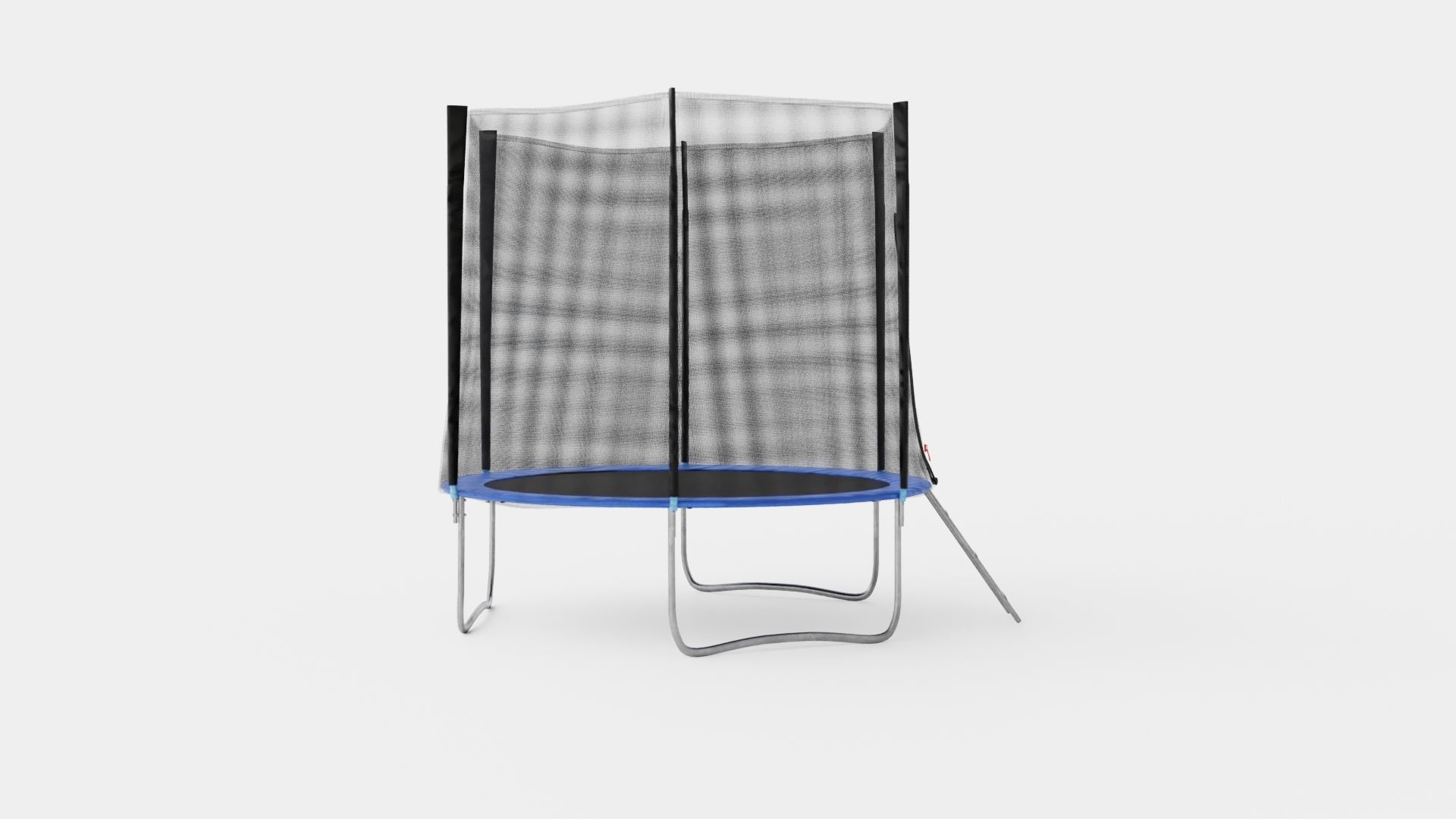 FB-Jump 8ft Trampoline Low-poly 3D model_2