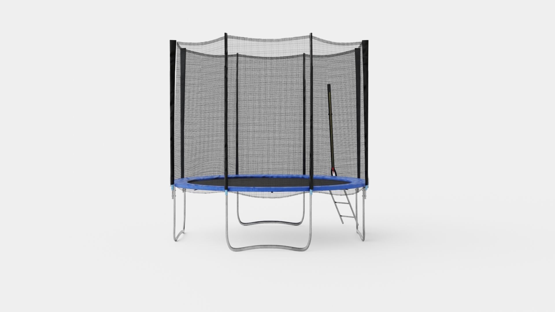 FB-Jump 10ft Trampoline Low-poly 3D model_3
