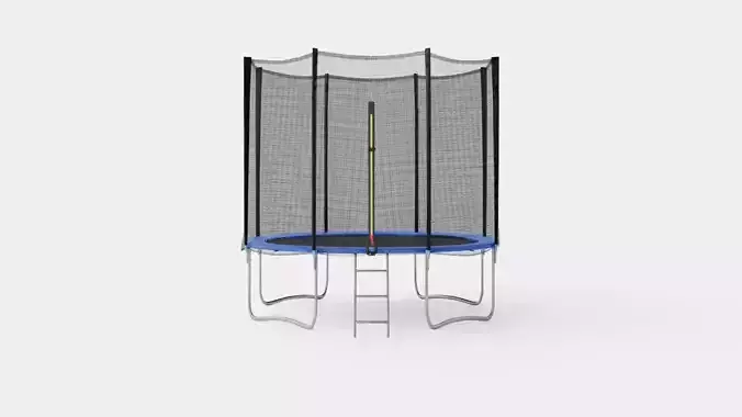 FB-Jump 10ft Trampoline Low-poly 3D model