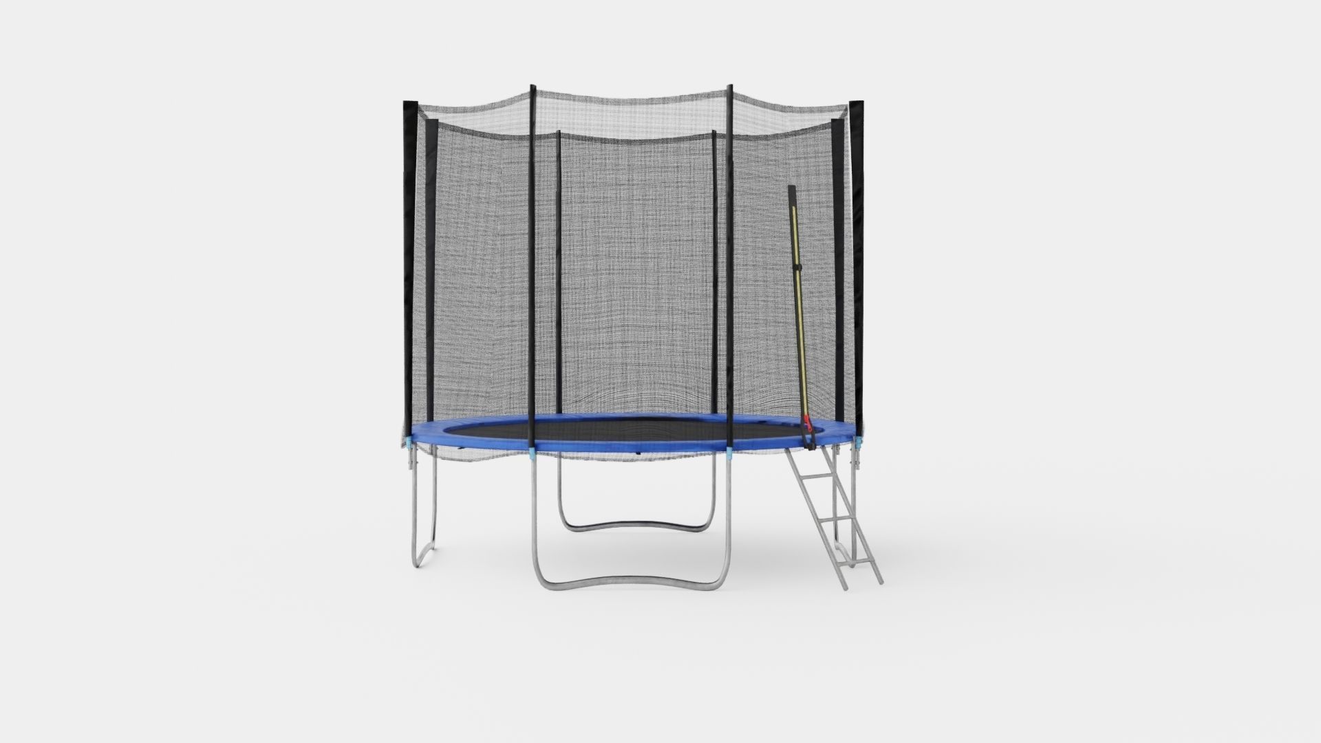 FB-Jump 10ft Trampoline Low-poly 3D model_1