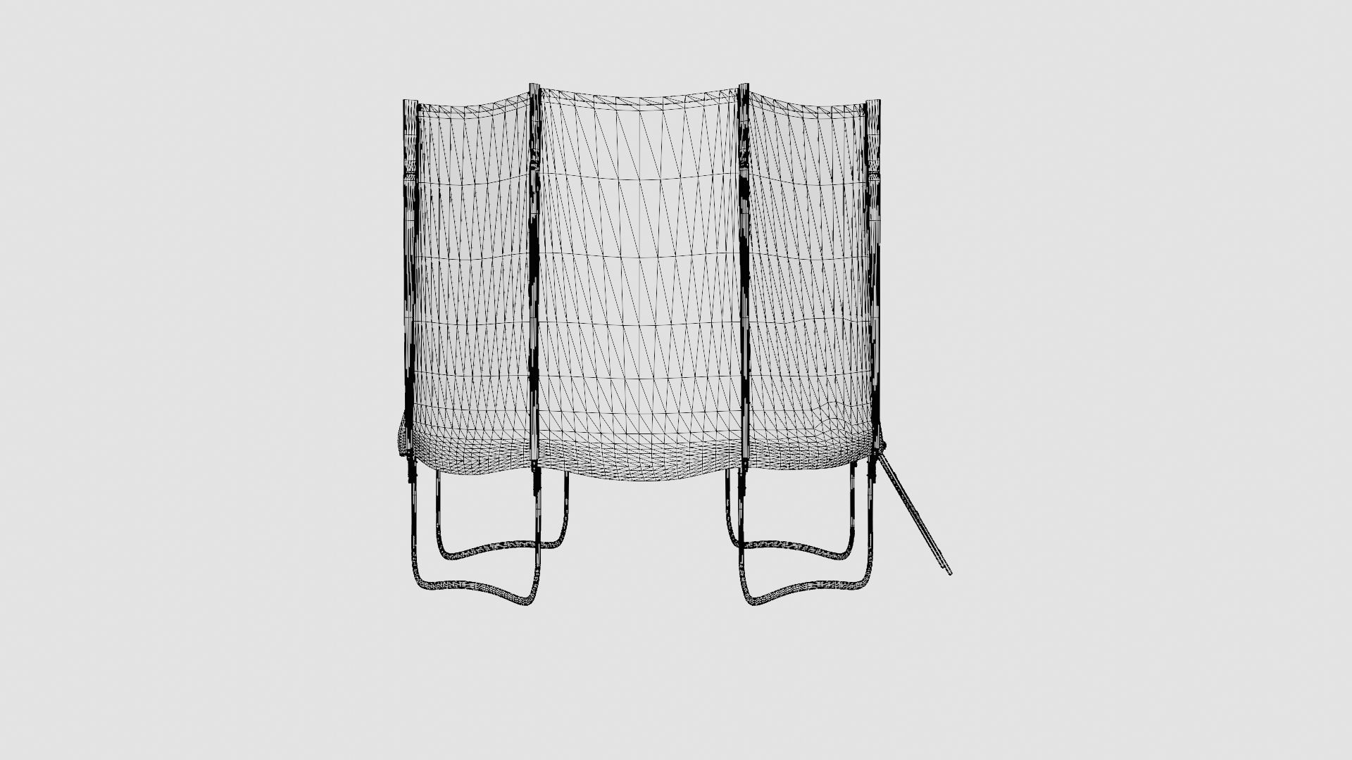 FB-Jump 10ft Trampoline Low-poly 3D model_8