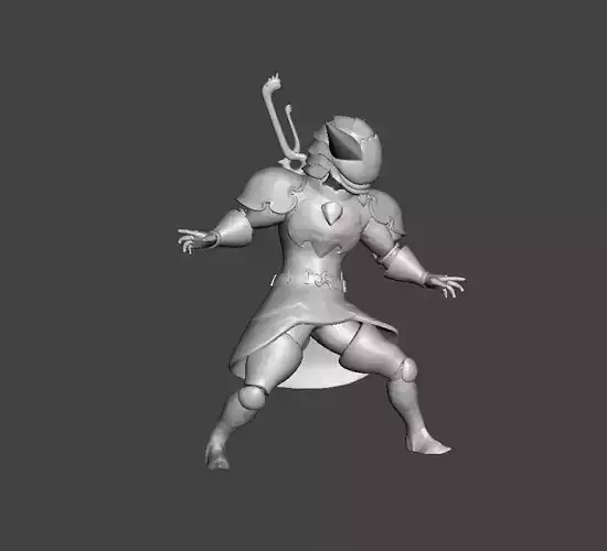 Meliodas Armor 3D Model 3D print model