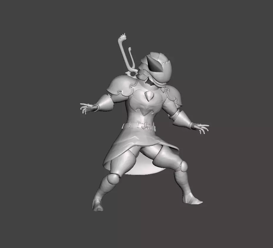 Meliodas Armor 3D Model 3D print model_0