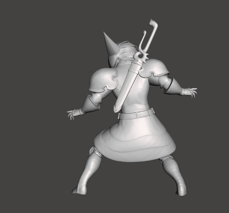 Meliodas Armor 3D Model 3D print model_2