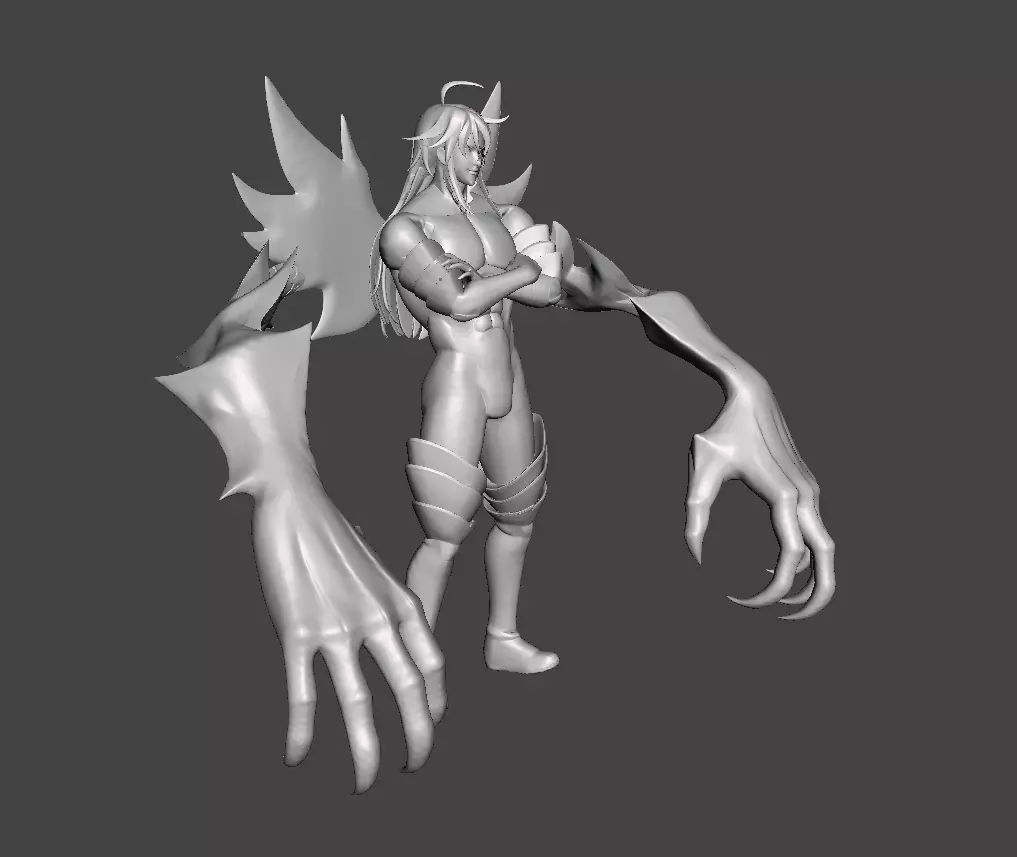 Demon King Meliodas 3D Model 3D print model_0