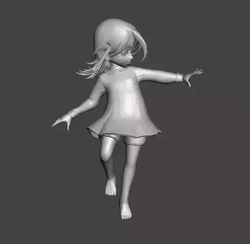 Merlin Kid 3D Model