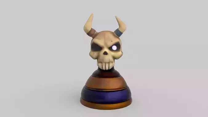 Demon skull