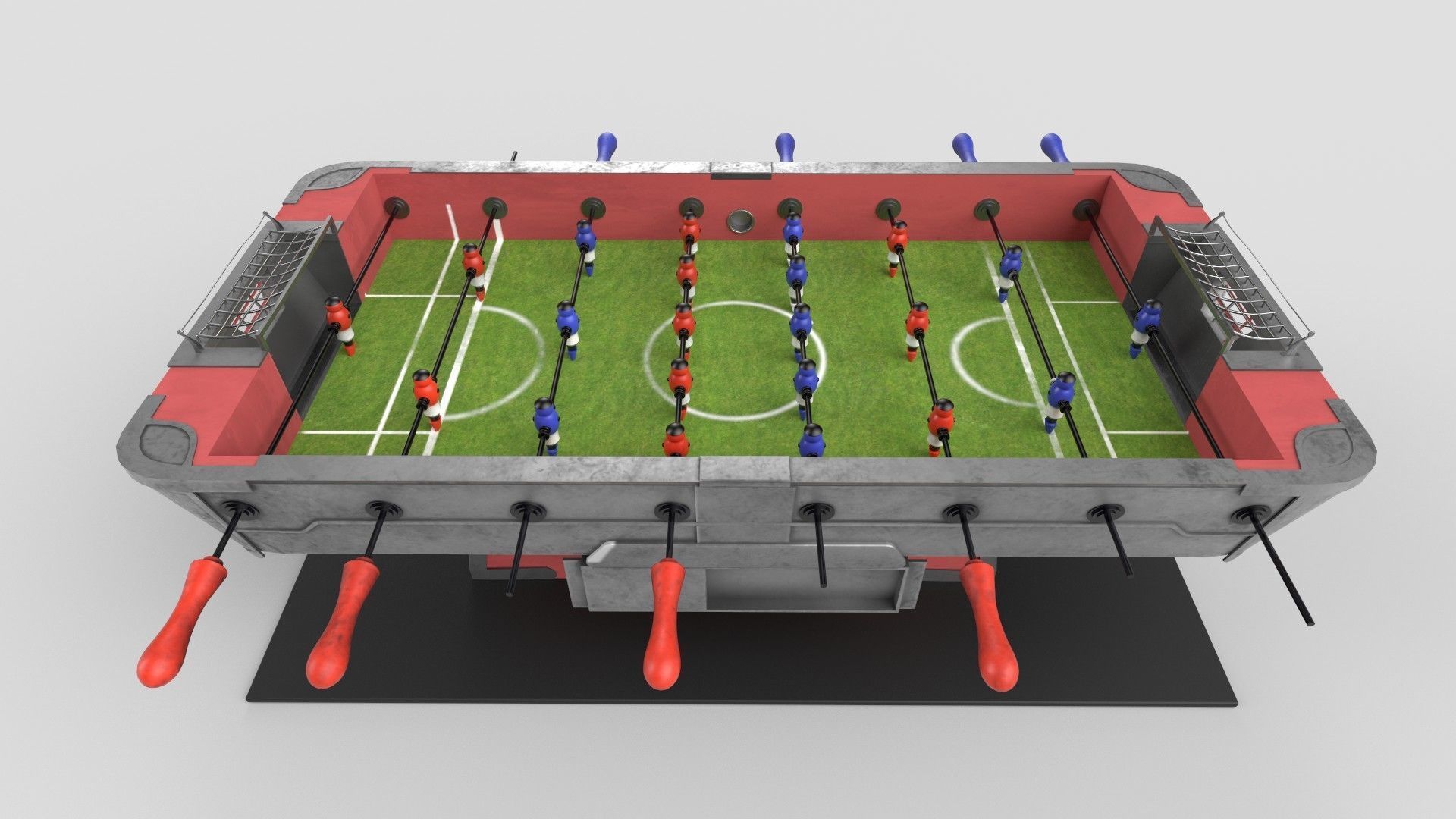foosball 3D model_3