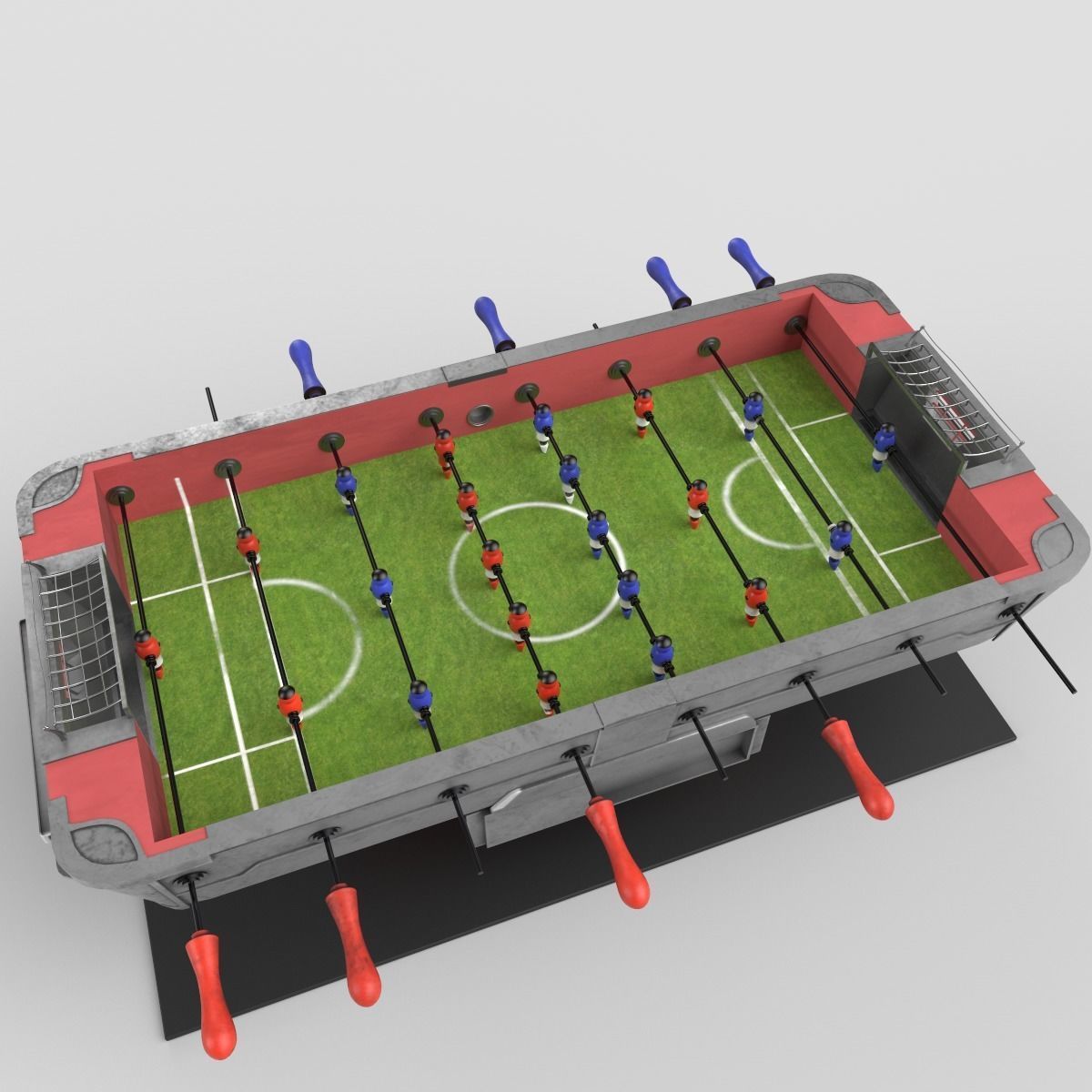 foosball 3D model_5