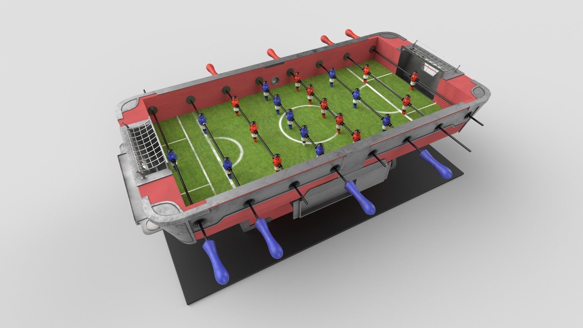foosball 3D model_2