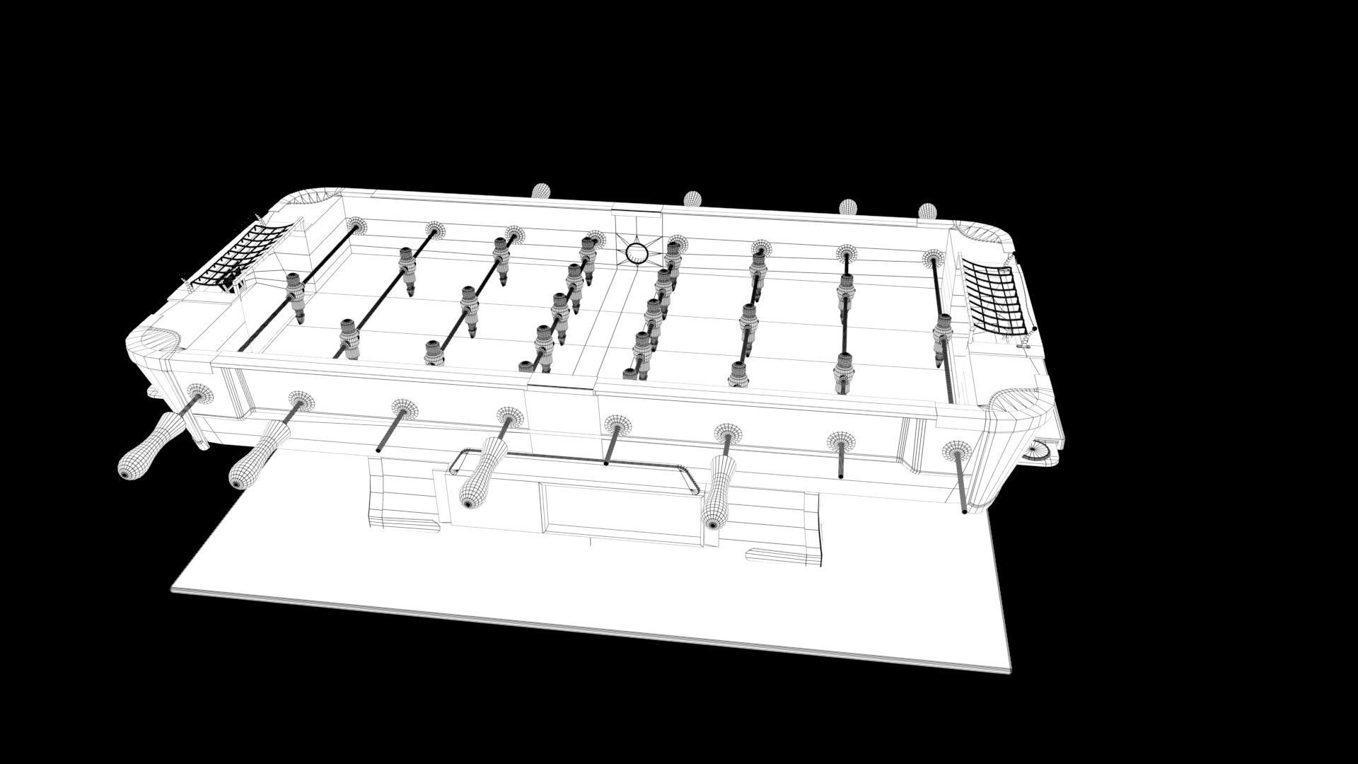 foosball 3D model_10