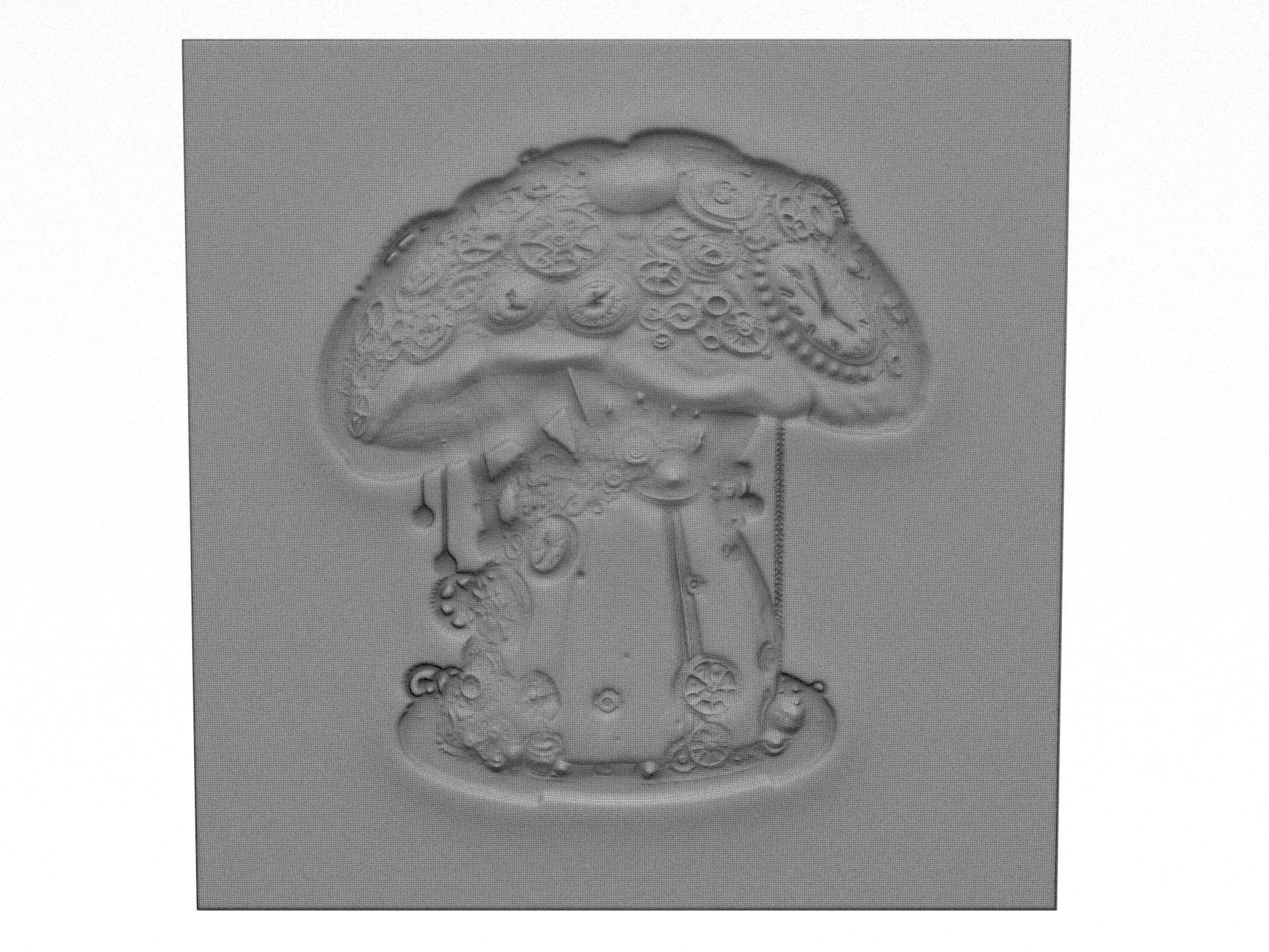 Decorative panel 48 3D model_3