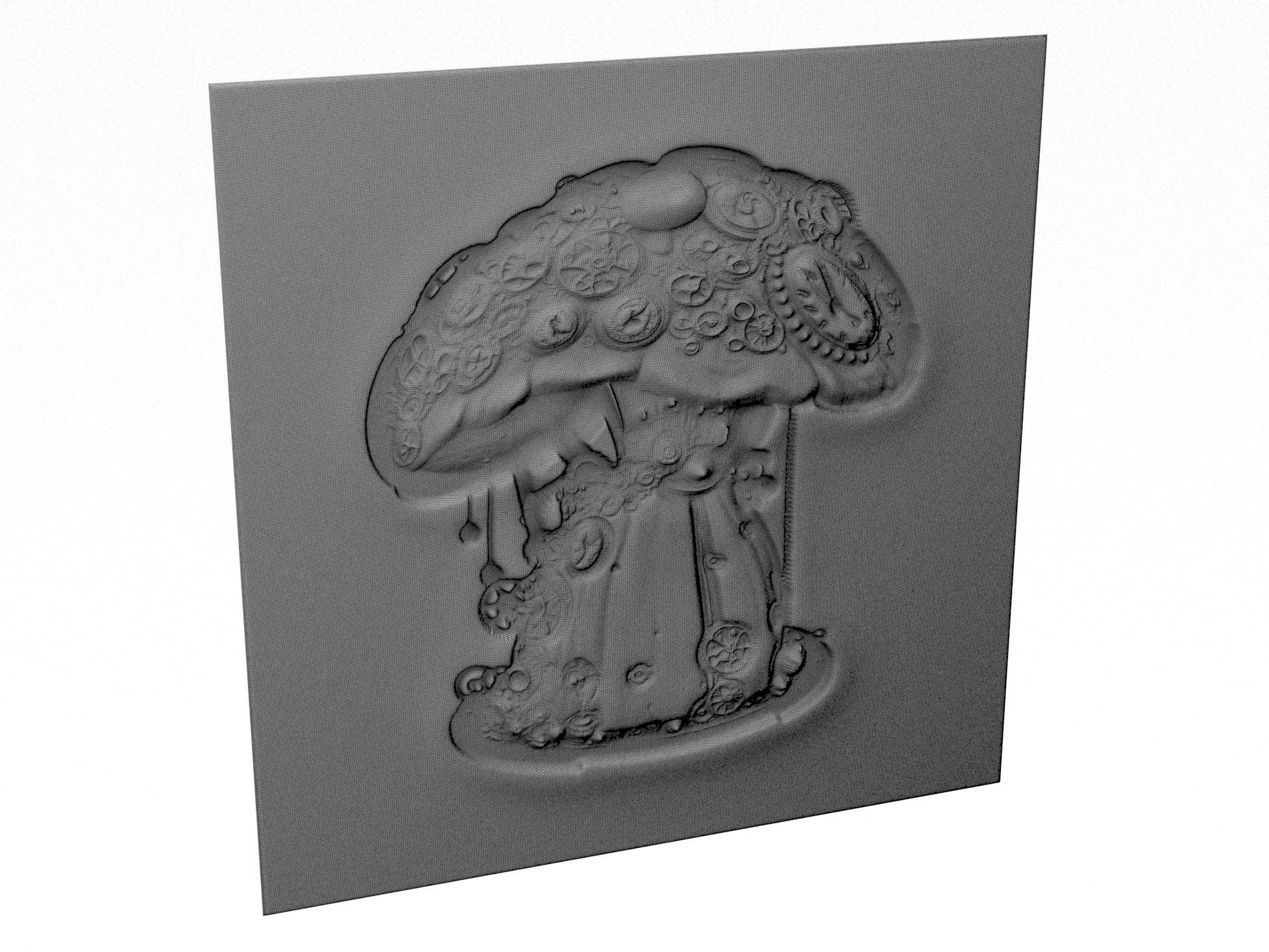 Decorative panel 48 3D model_1