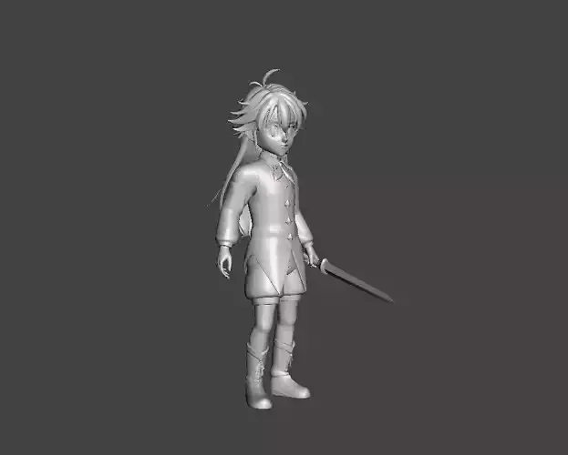 Tristan Liones 3D Model 3D print model