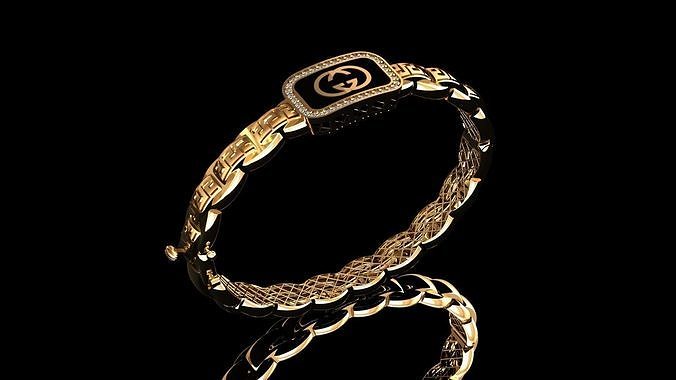 elegant bracelet model 3D print model