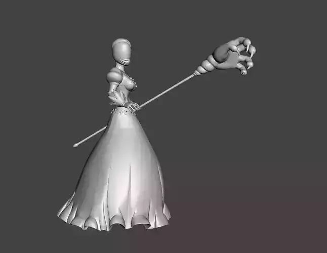 Vivian Masked 3D Model