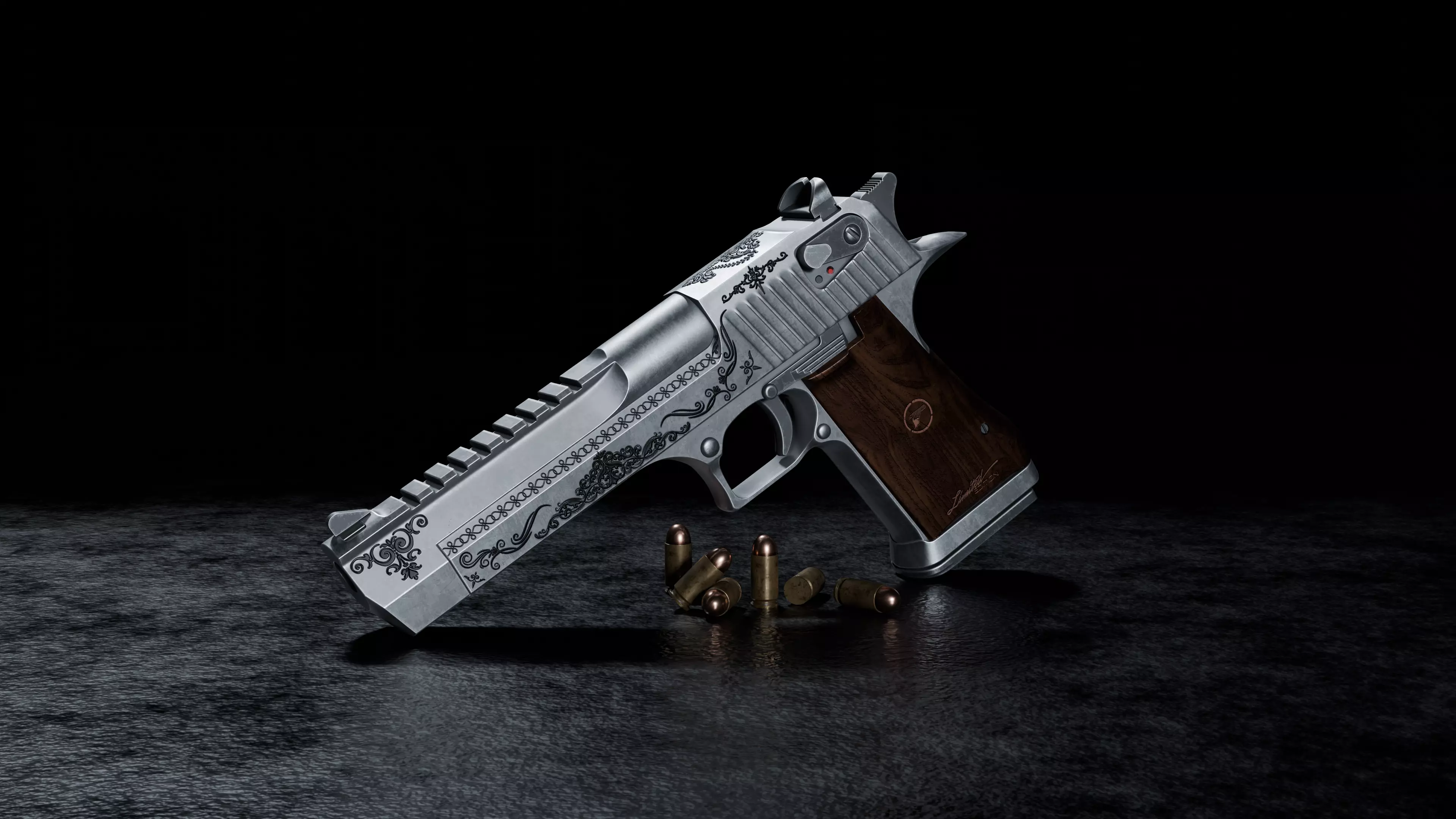 Magnum Desert Low-poly 3D model_0