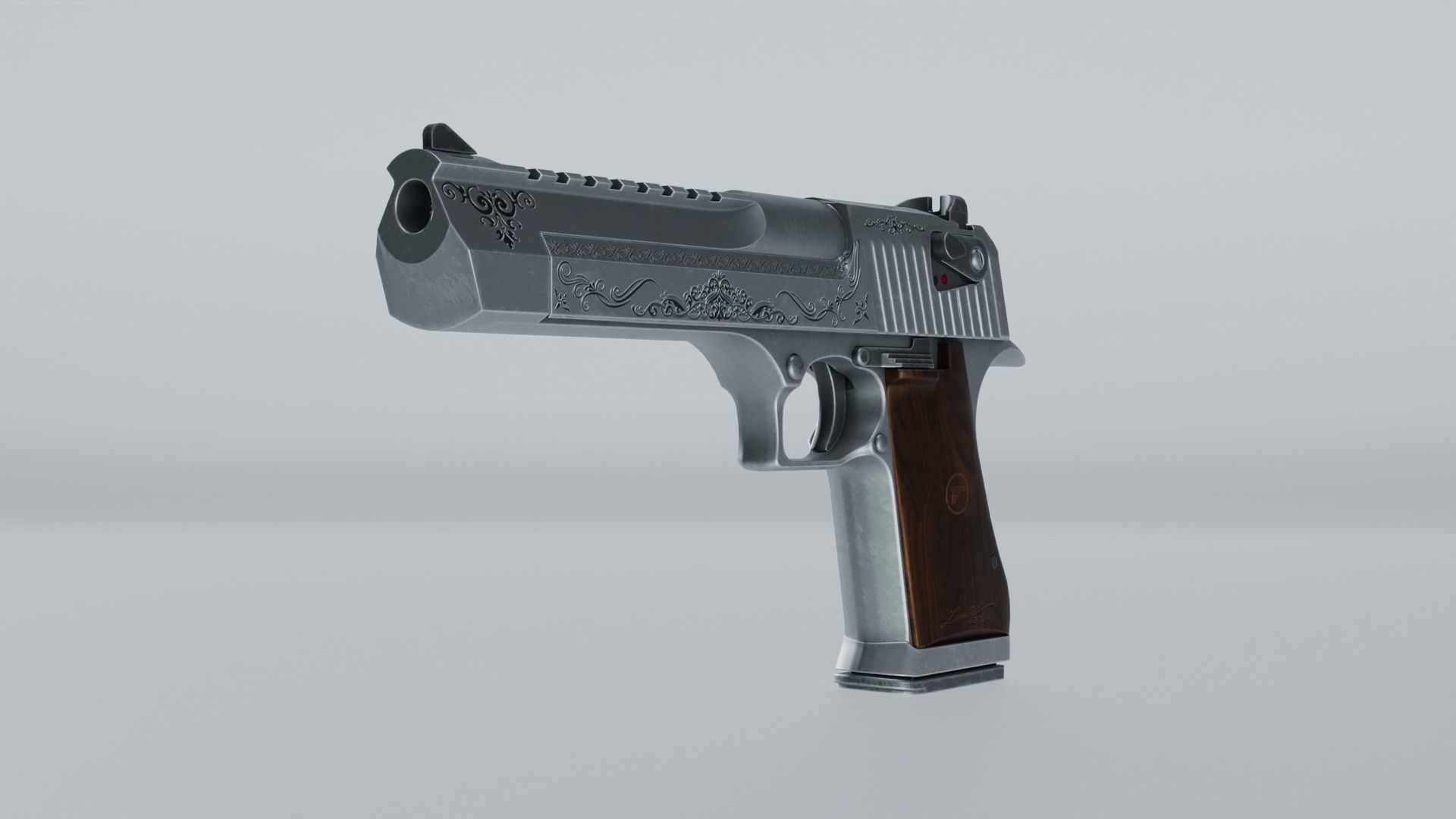 Magnum Desert Low-poly 3D model_4