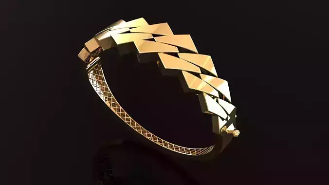 elegant bracelet model 3D print model