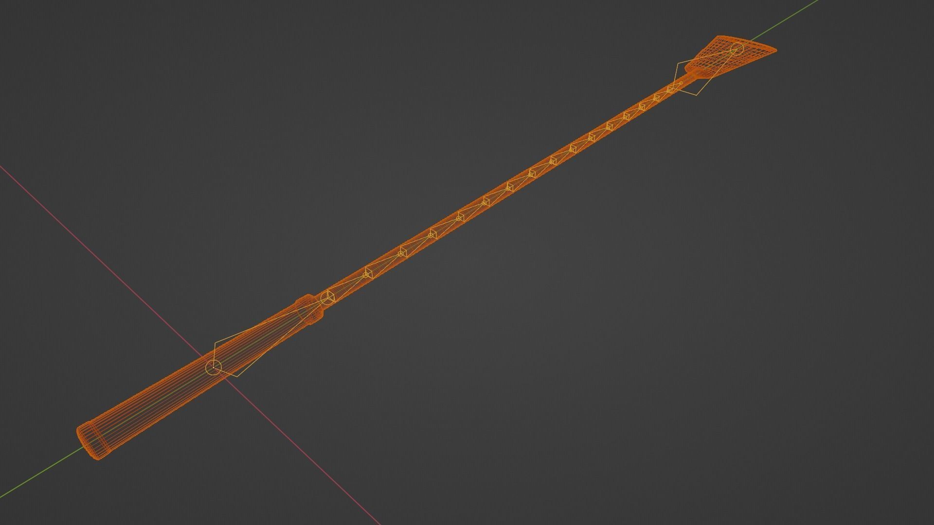 BDSM Paddle Whip Low-poly 3D model_14