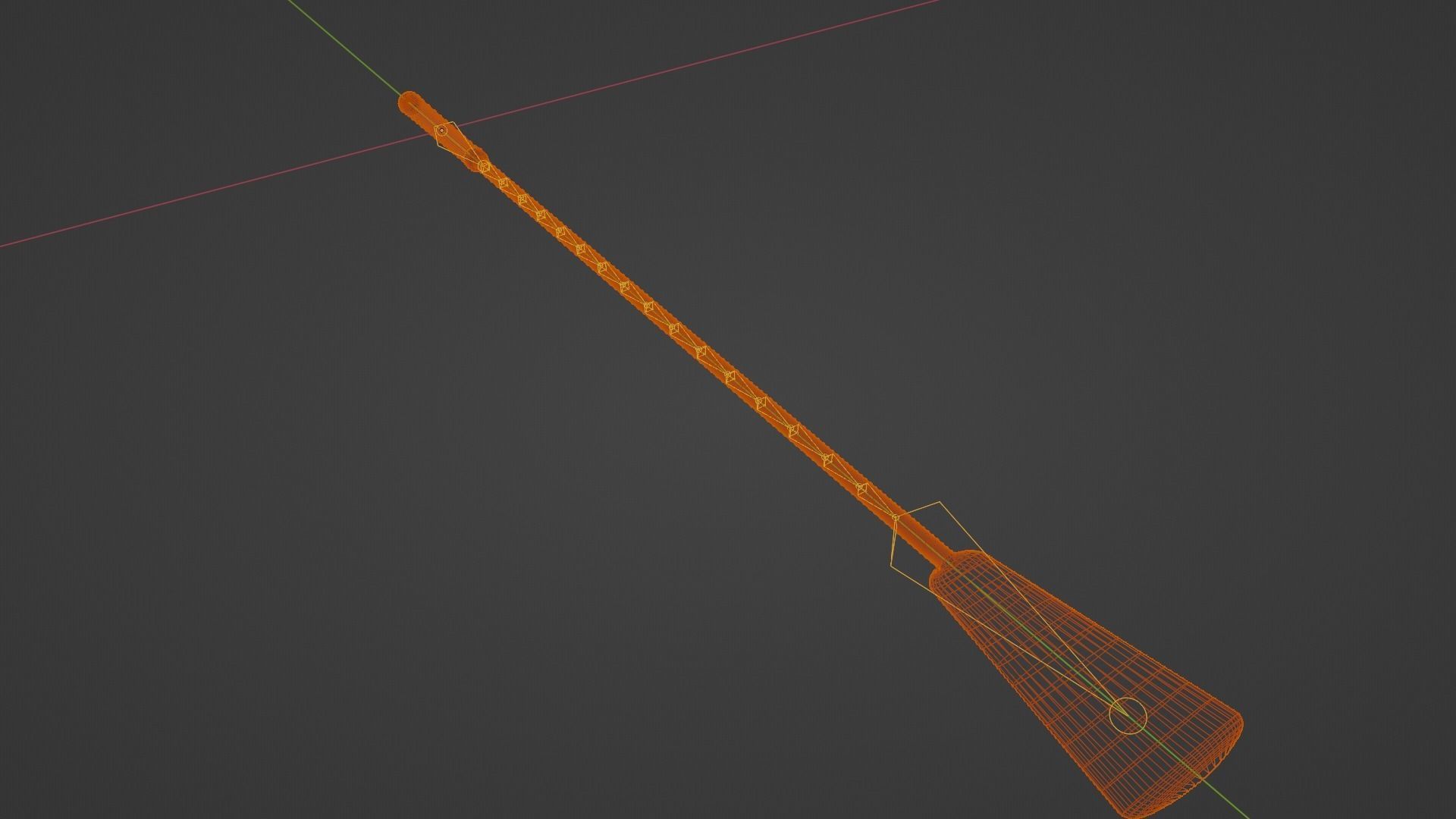 BDSM Paddle Whip Low-poly 3D model_13