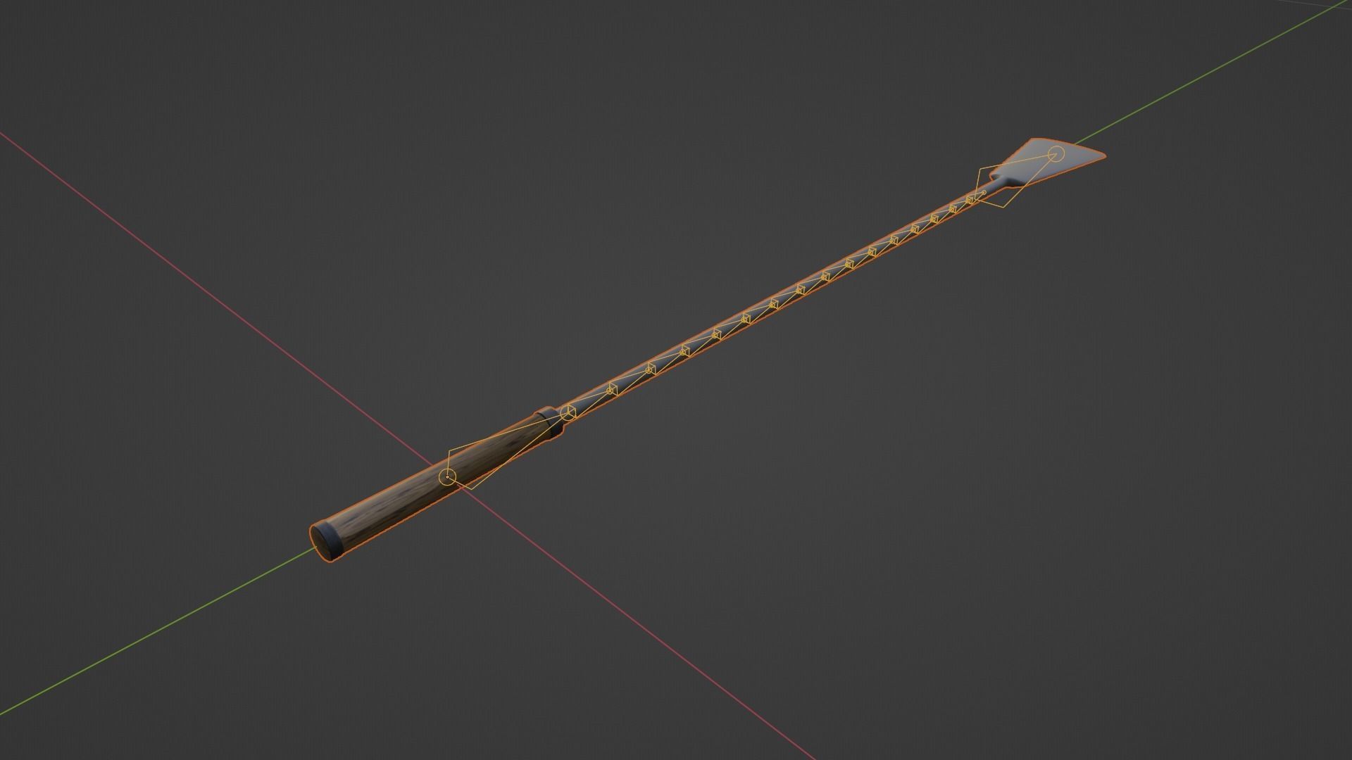 BDSM Paddle Whip Low-poly 3D model_8
