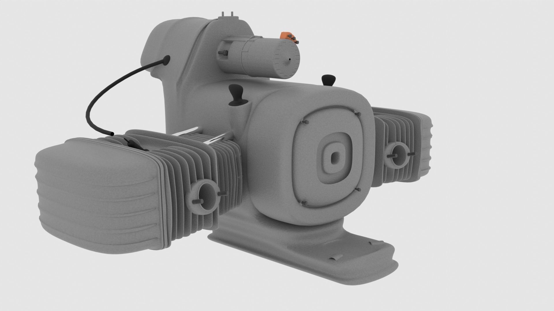 Motorcycle 3D model_7